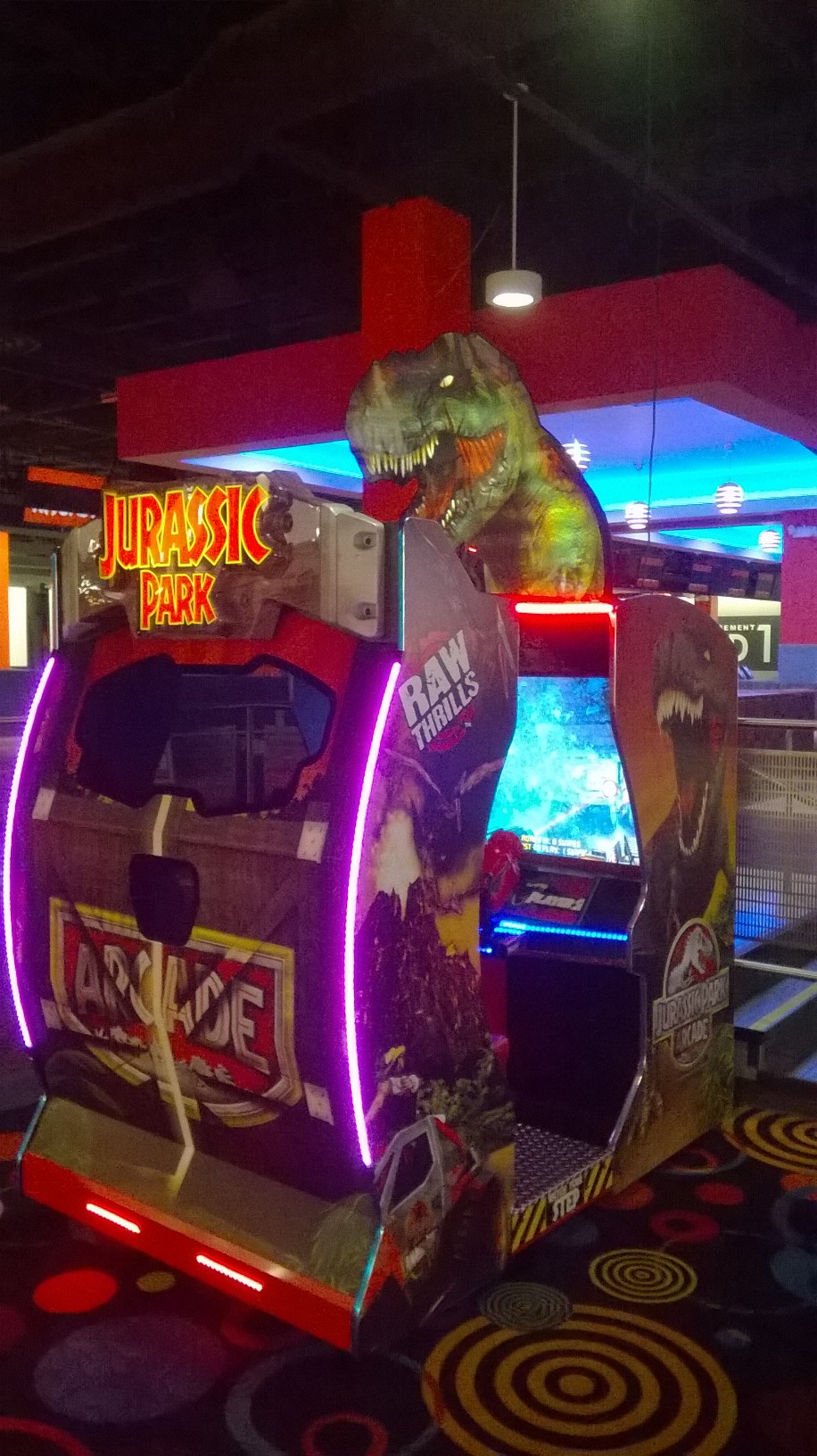 Jurassic Park Arcade Triceratops